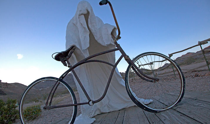 Wüstenkunst & Wilder Westen | Rhyolite Ghost Town