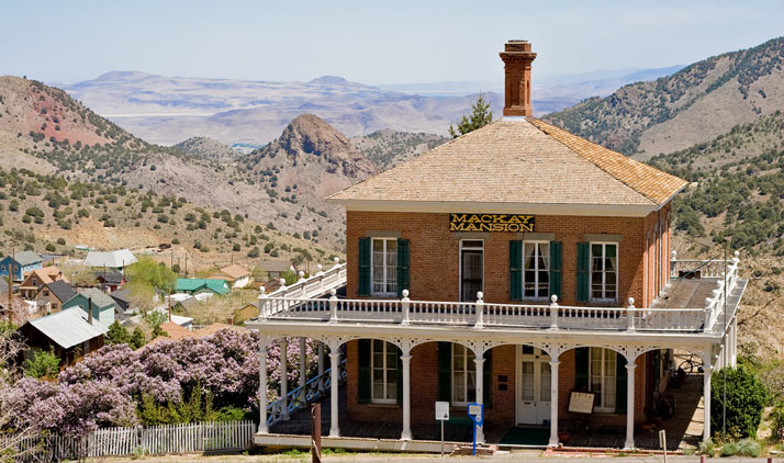 Macky Mansion in Virginia City