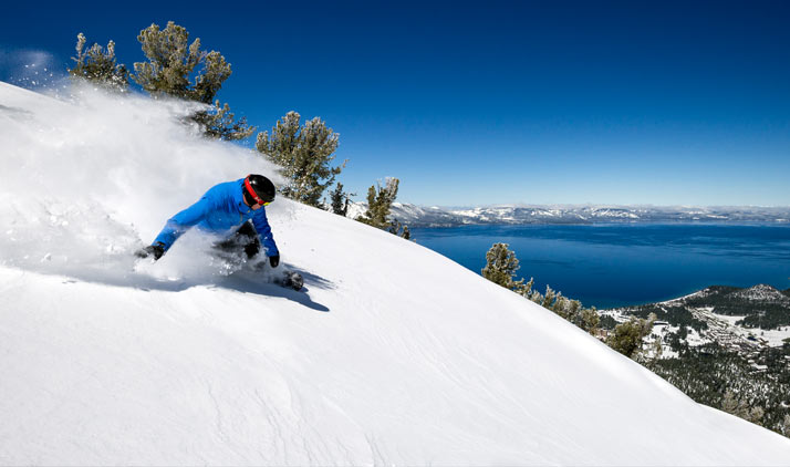 Skifahren amLake Tahoe