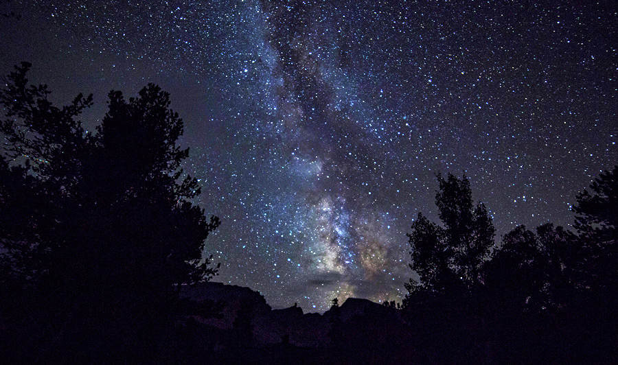 Great Basin National Park bei Nacht