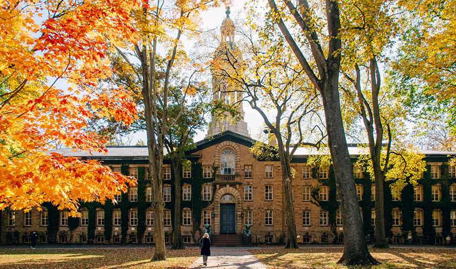 Wunderschöner Campus der Princeton University