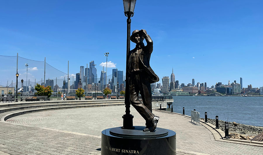 Frank-Sinatra-Statue in Hoboken