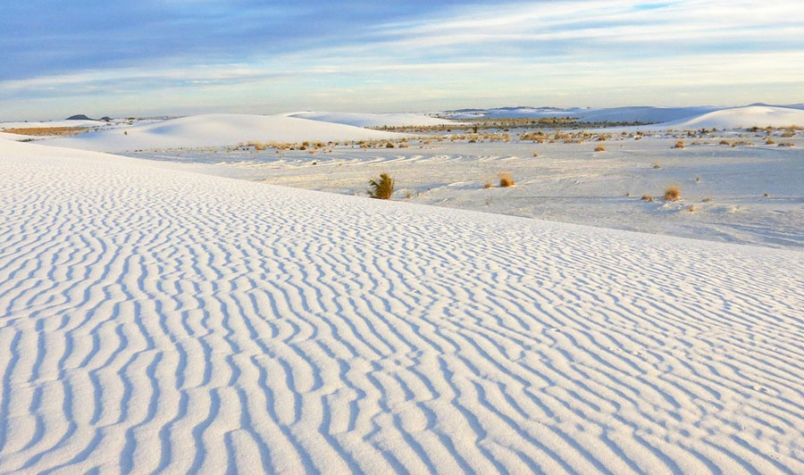 Über weiße Dünen nach Silver City | White Sands National Monument