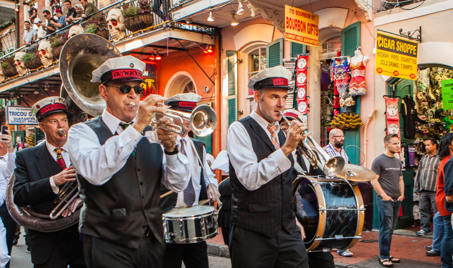 Bourbon Street | Immer etwas los in New Orleans