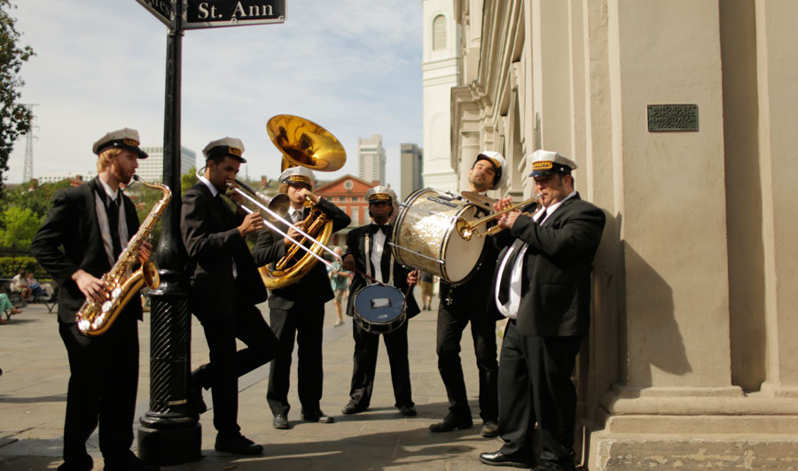 Jazz-Musiker in New Orleans