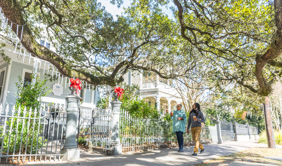 New Orleans in der Vorweihnachtszeit (Uptown)