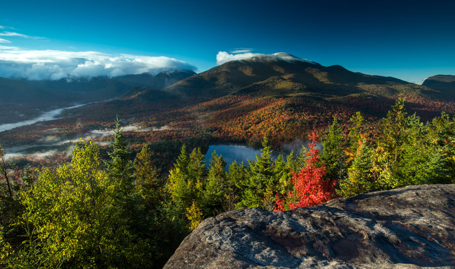 Adirondacks: Heart Lake und Algonquin Peak