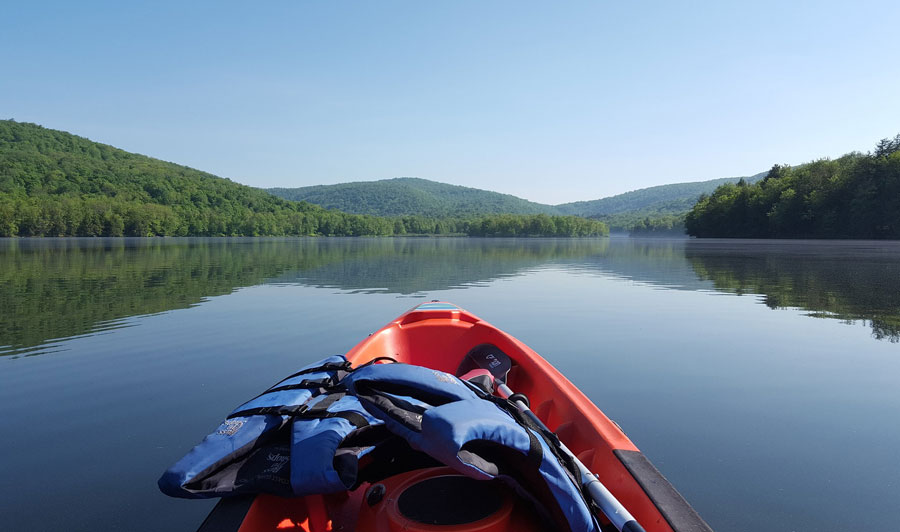 Paddeln in den Catskills