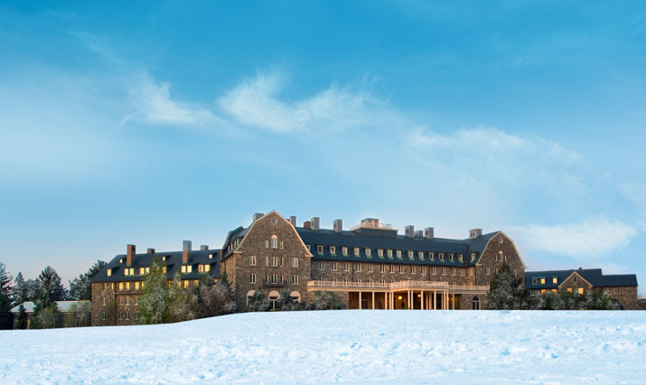 Skytop Lodge in den Pocono Mountains