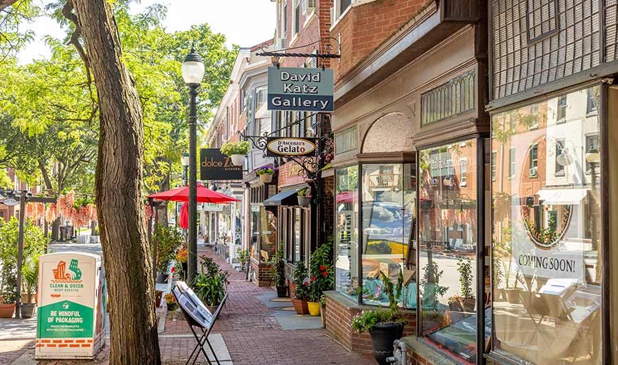 Main Street in West Chester