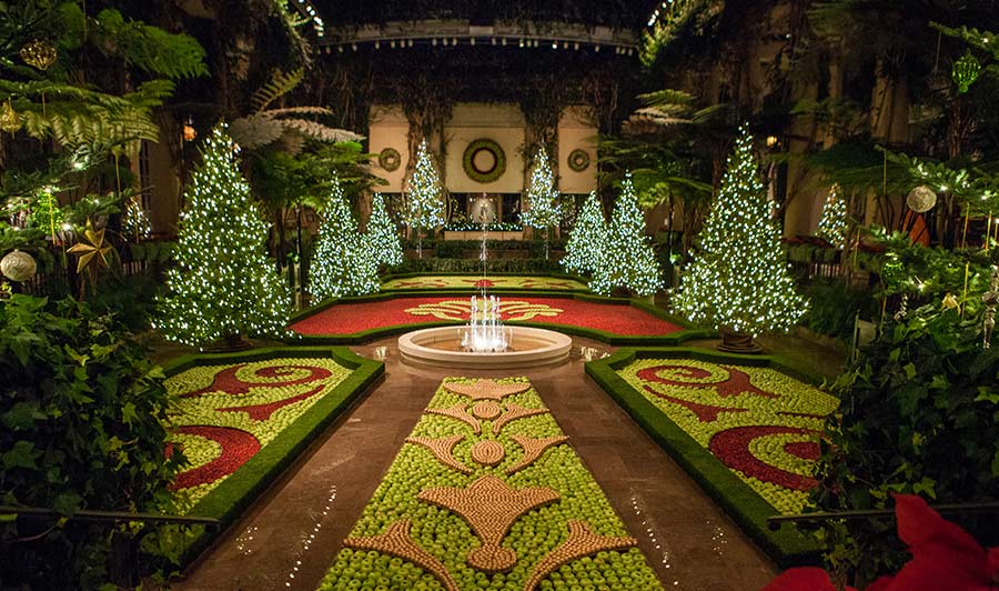 Wunderschön geschmückt: Longwood Gardens