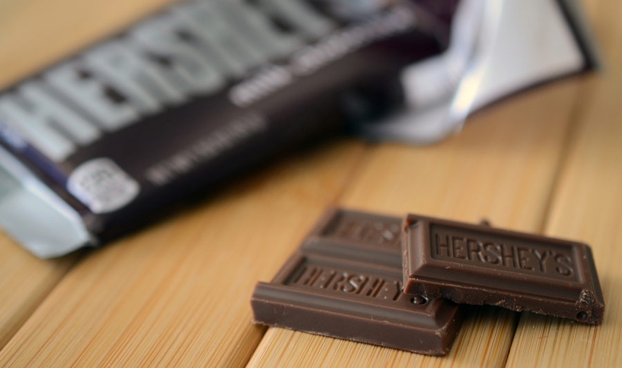 Hershey's kommt aus Hershey bei Harrisburg