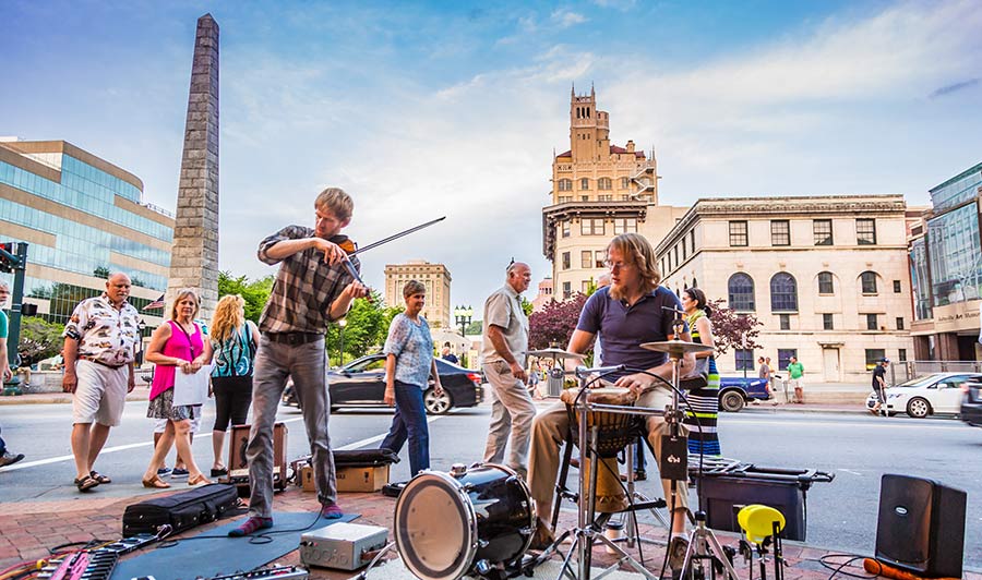 Downtown Asheville, North Carolina