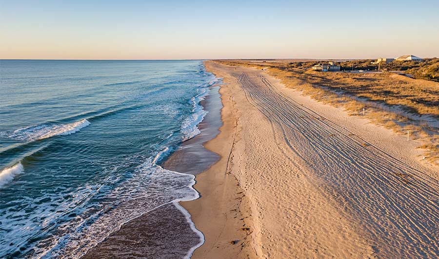 Kure Beach bei Wilmington, North Carolina