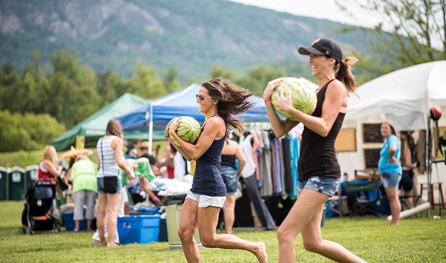 Wassermelonen-Rennen: Lake Lure Dance Festival