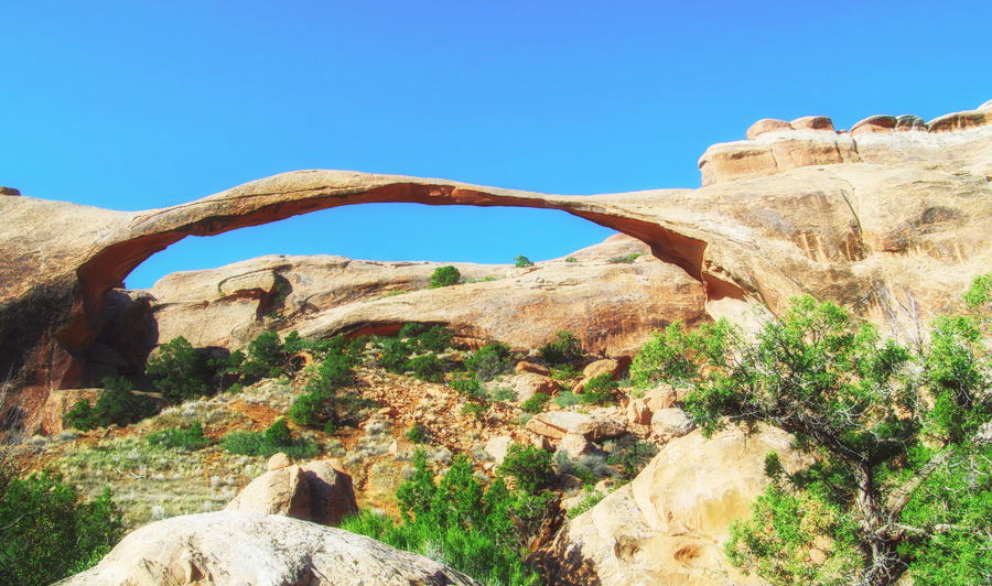 Arches Nationalpark | Landscape Arch, Arches Nationalpark