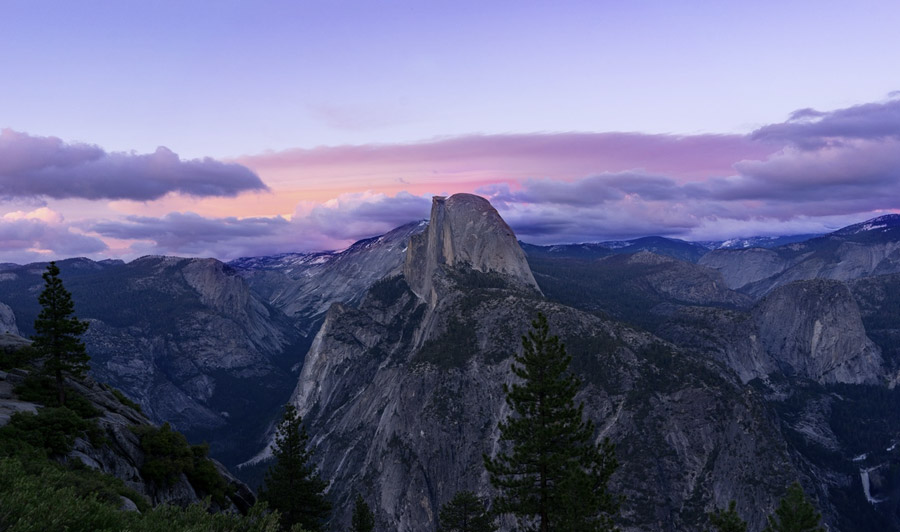 Half Dome Sonnenaufgang