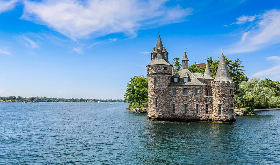 Thousand Islands im Sankt-Lorenz-Strom