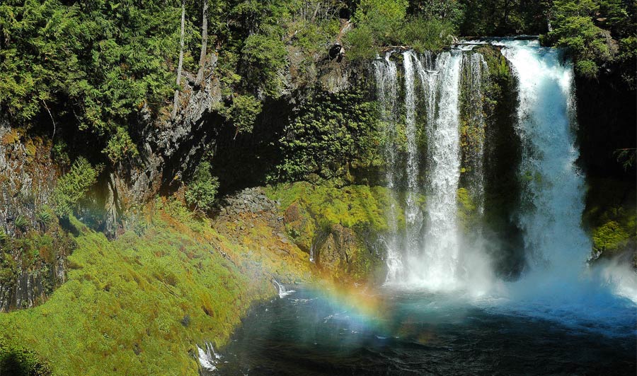 Koosah Falls, McKenzie Pass-Santian Pass Scenic Byway