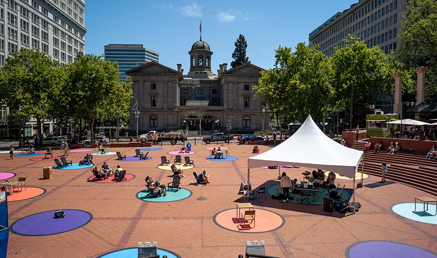 Pioneer Courthouse Square | Pioneer Courthouse Square