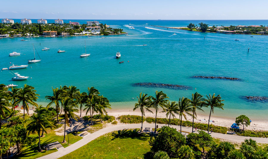 Urlaub an Floridas Palmenstränden