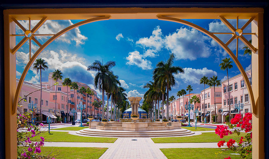 Mizner Park in Boca Raton