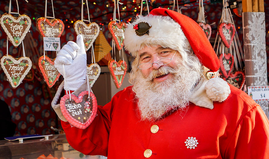 Weihnachtsmarkt in Philadelphia nach deutschem Vorbild