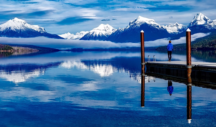 Lake McDonald, Glacier Nationalpark, Montana