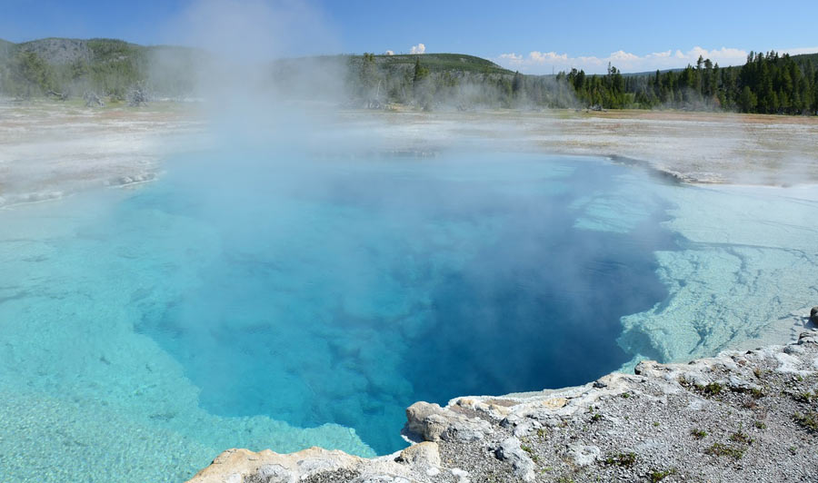 Saphire Pool, Yellowstone Nationalpark