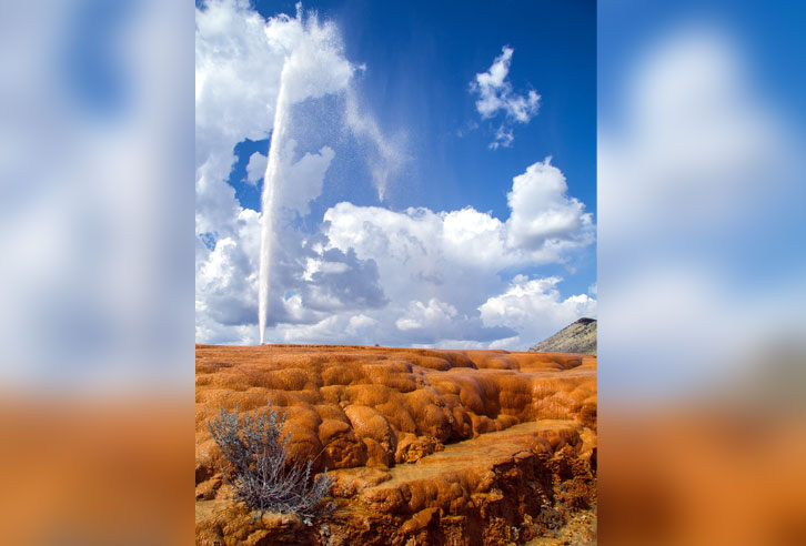 Soda Springs Geysir, Idaho