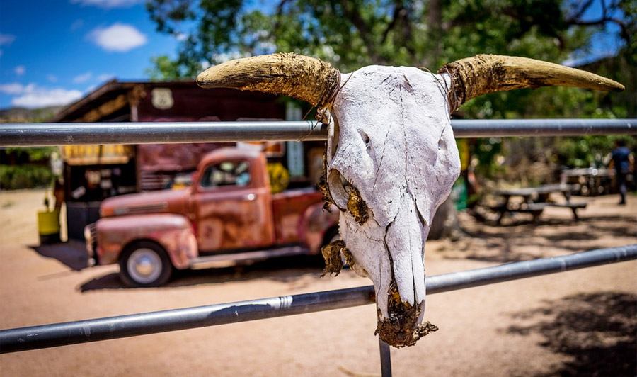 Route 66 in Hackberry