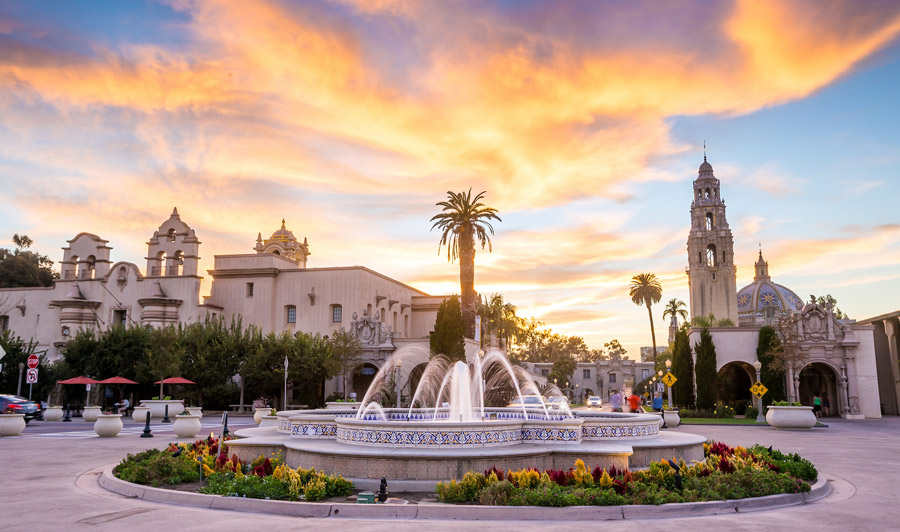 San Diego | Balboa Park Fountain, San Diego