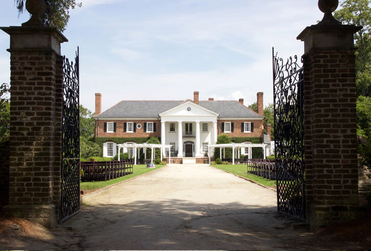 Fackeln im Sturm: Boon Hall Plantation, South Carolina