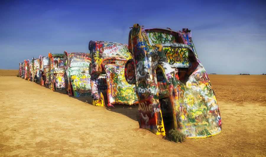 Amarillo | Cadillac Ranch bei Amarillo