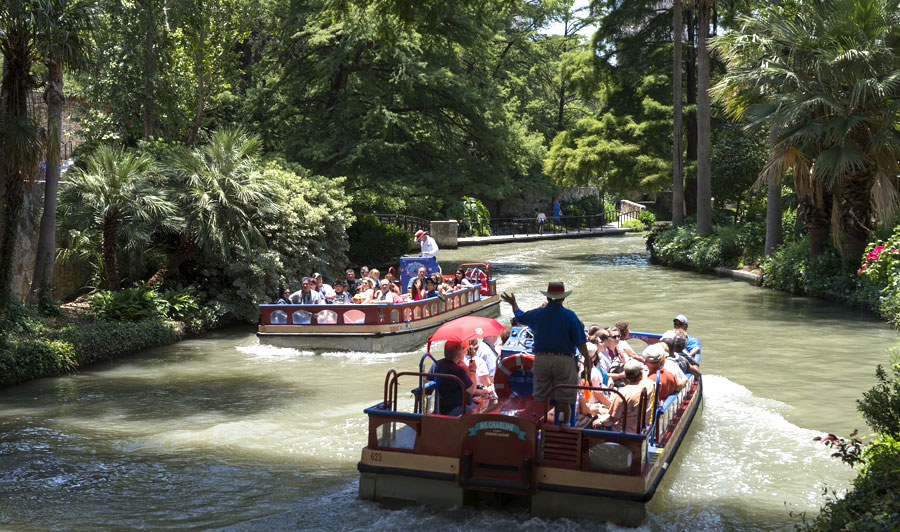 San Antonio River Walk und Sightseeing Bootstour