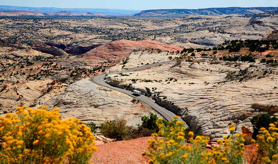 Über den Highway 12 und den Bryce Canyon Nationalpark nach Kanab  | Scenic Byway 12