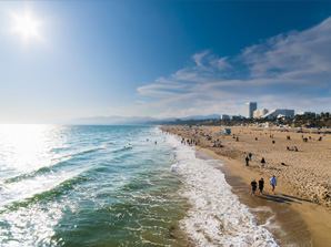 Santa Monica, Malibu und Venice