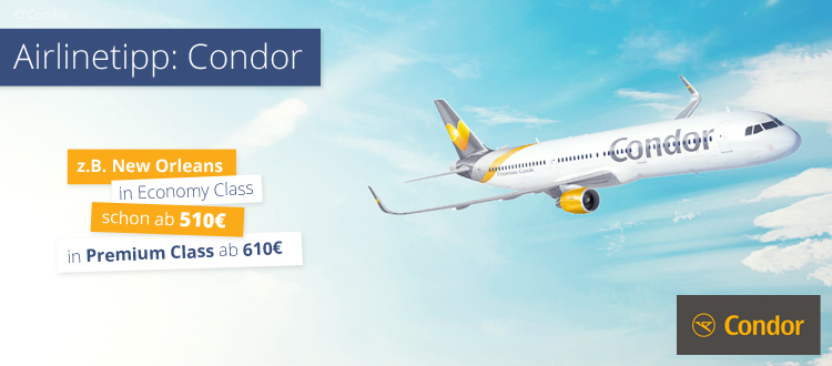 Airlinetipp: Condor