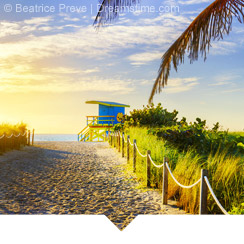 Stadt- und Strandvergnügen in Miami