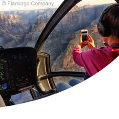 Flug zum Grand Canyon