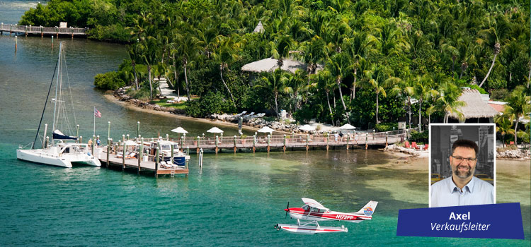 Rundflug über die Keys