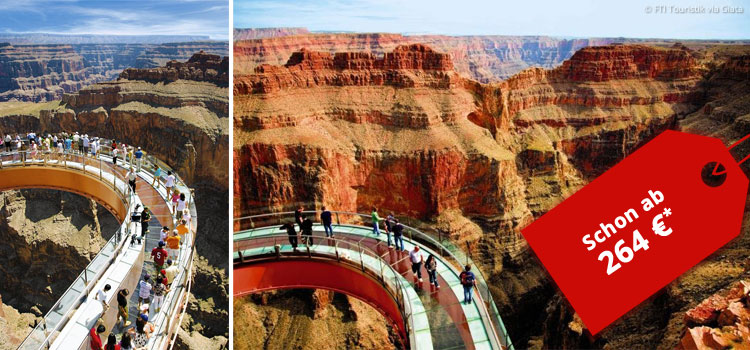 Mit dem Heli zum Grand Canyon mit SkyWalk