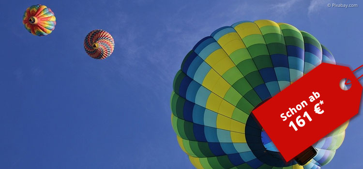 Heißluftballonfahrten über Arizona oder Florida