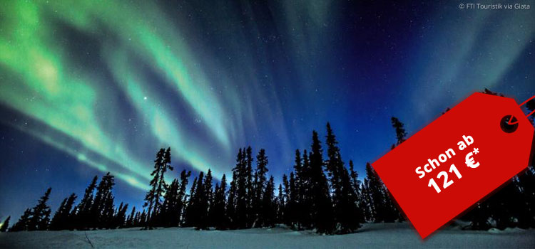 Nordlichter am kanadischen Himmel