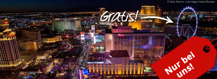 Flug-Deal für Vegas: Tickets für High Roller abgreifen!