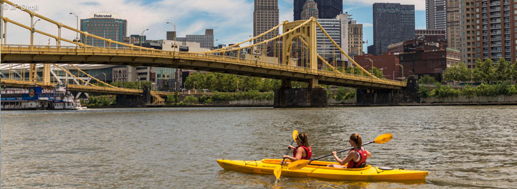 Outdoor-Fun in und um Pittsburgh