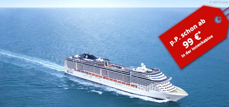 Mega-Deal: Kurztrip auf die Bahamas mit MSC