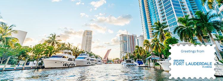 Grüße aus Greater Fort Lauderdale!