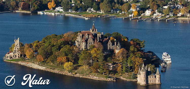 Vielfältigste Landschaften in New York State