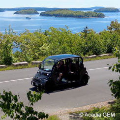 Nachhaltig durch den Acadia Nationalpark düsen